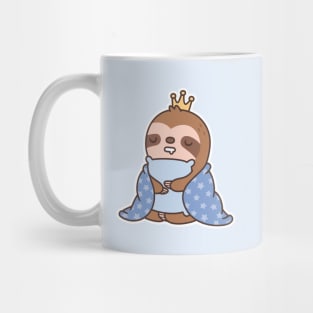 Cute Sleepy Sloth, King Of Naps Funny Mug